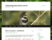Tablet Screenshot of clubeamigosdocoleira.com.br